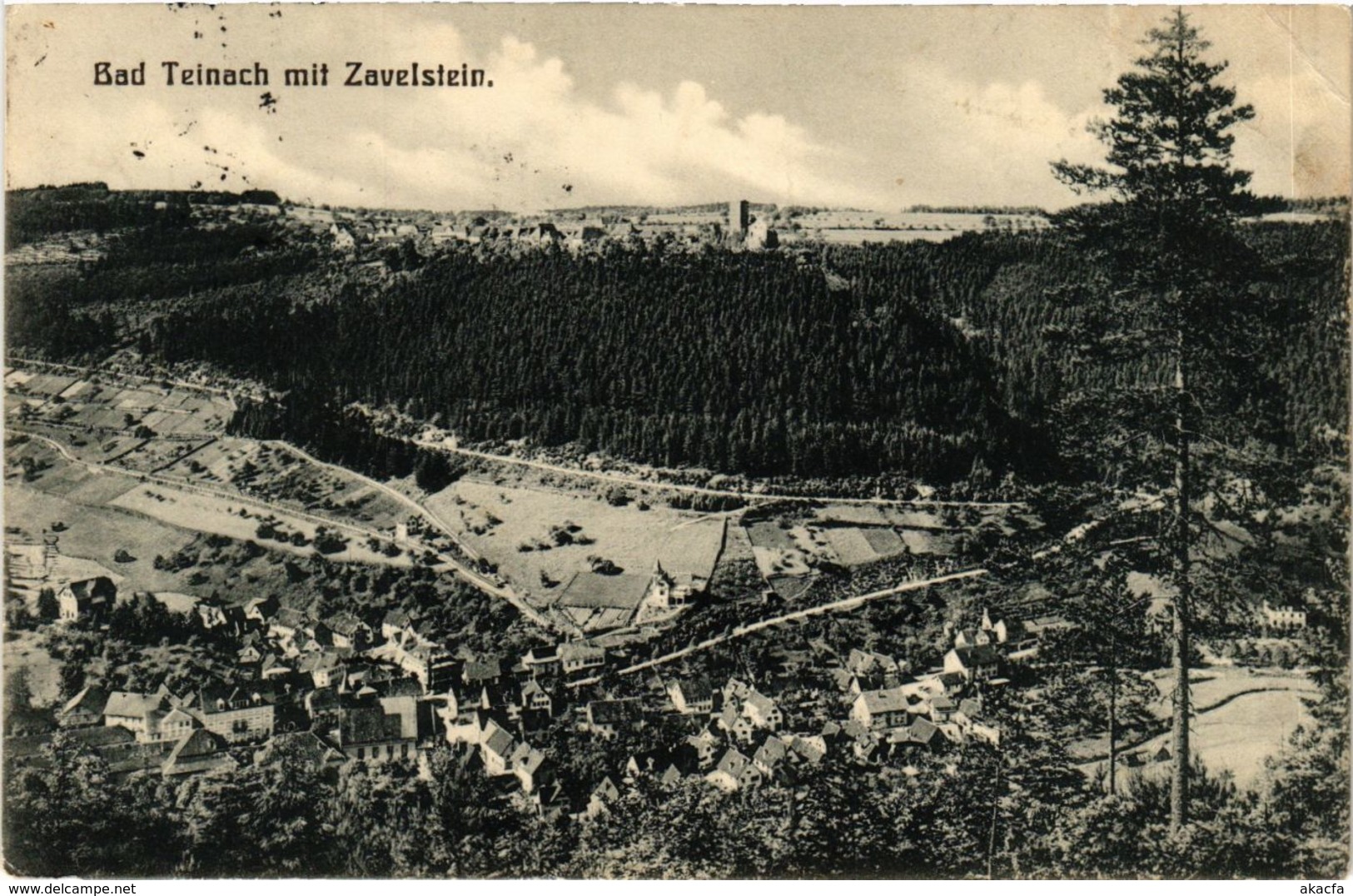 CPA AK Bad Teinach- Mit Zavelstein GERMANY (908131) - Kaiserstuhl