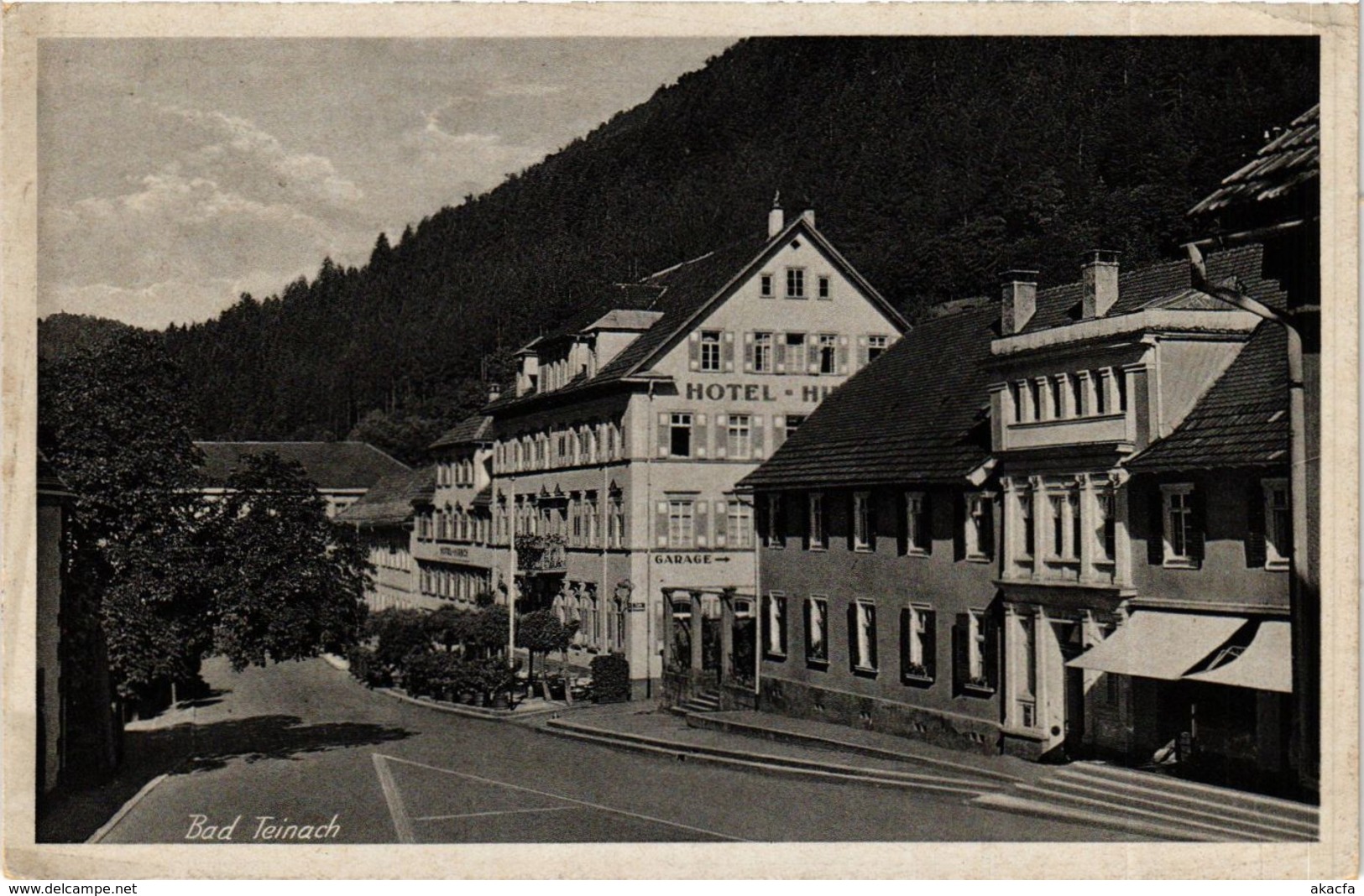CPA AK Bad Teinach- Hotel Hirsch GERMANY (908136) - Kaiserstuhl