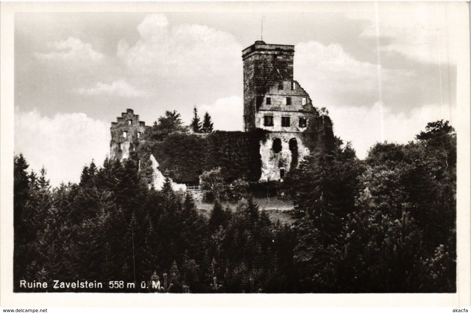 CPA AK Bad Teinach- Ruine Zavelstein GERMANY (908137) - Kaiserstuhl