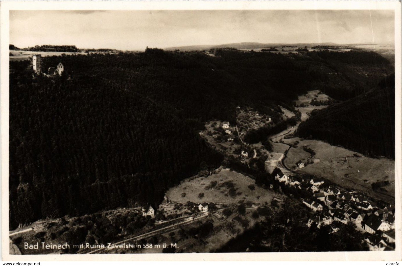 CPA AK Bad Teinach- Ruine Zavelstein GERMANY (908143) - Kaiserstuhl