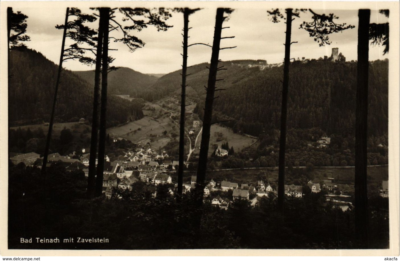 CPA AK Bad Teinach- Mit Zavelstein GERMANY (908147) - Kaiserstuhl