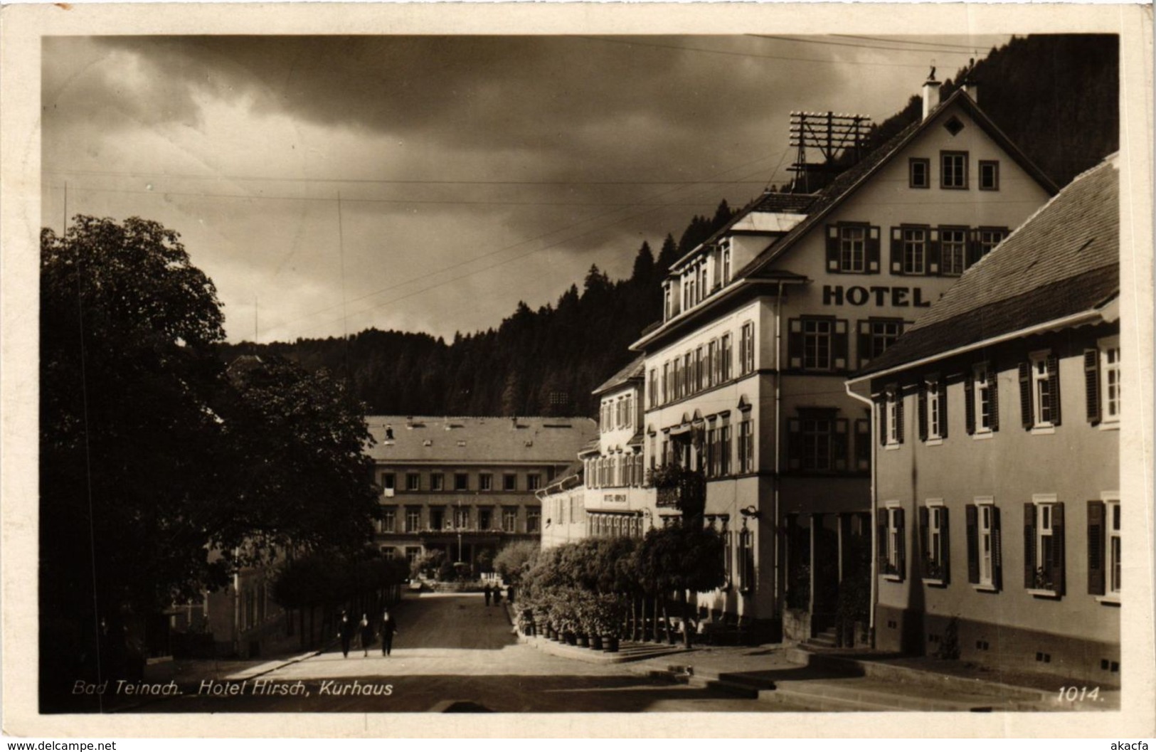 CPA AK Bad Teinach- Hotel Hirsch ,Kurhaus GERMANY (908163) - Kaiserstuhl