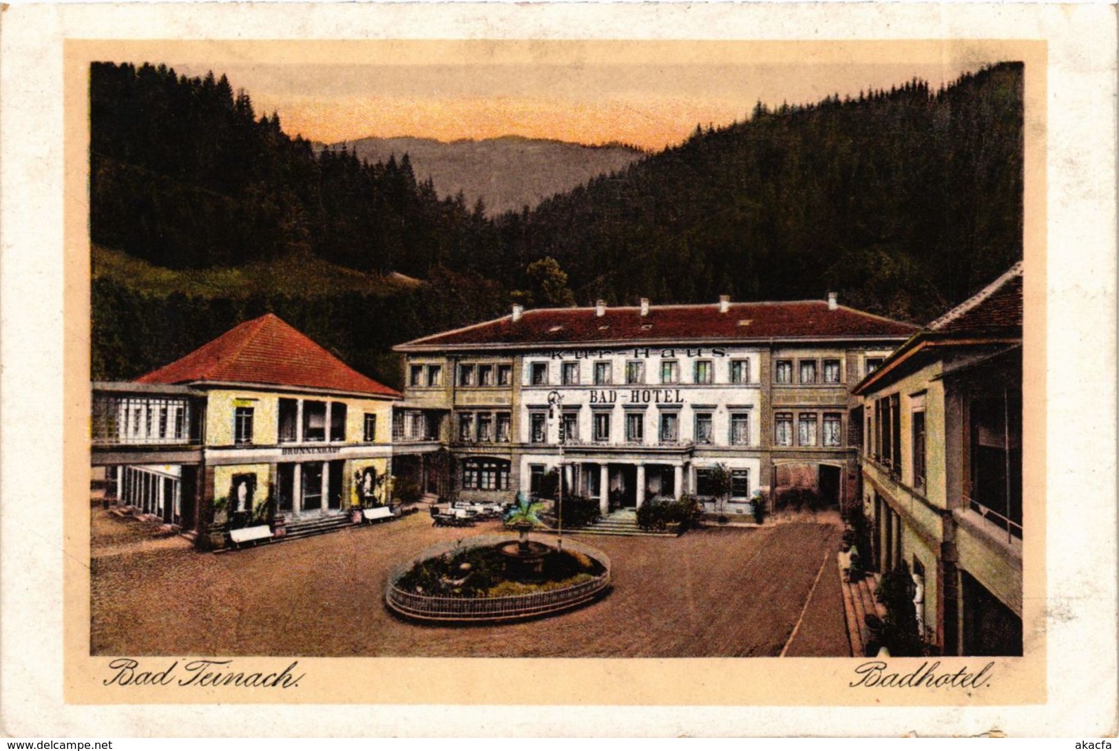 CPA AK Bad Teinach- Badhotel GERMANY (908168) - Kaiserstuhl