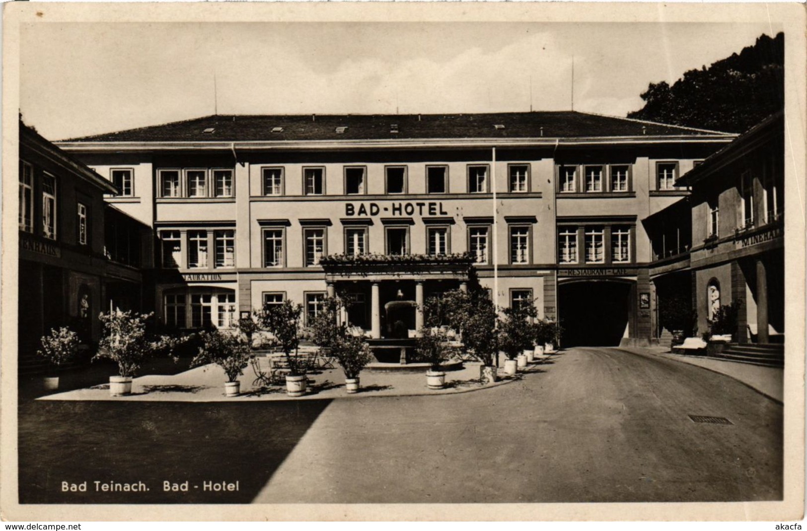 CPA AK Bad Teinach- Bad Hotel GERMANY (908176) - Kaiserstuhl