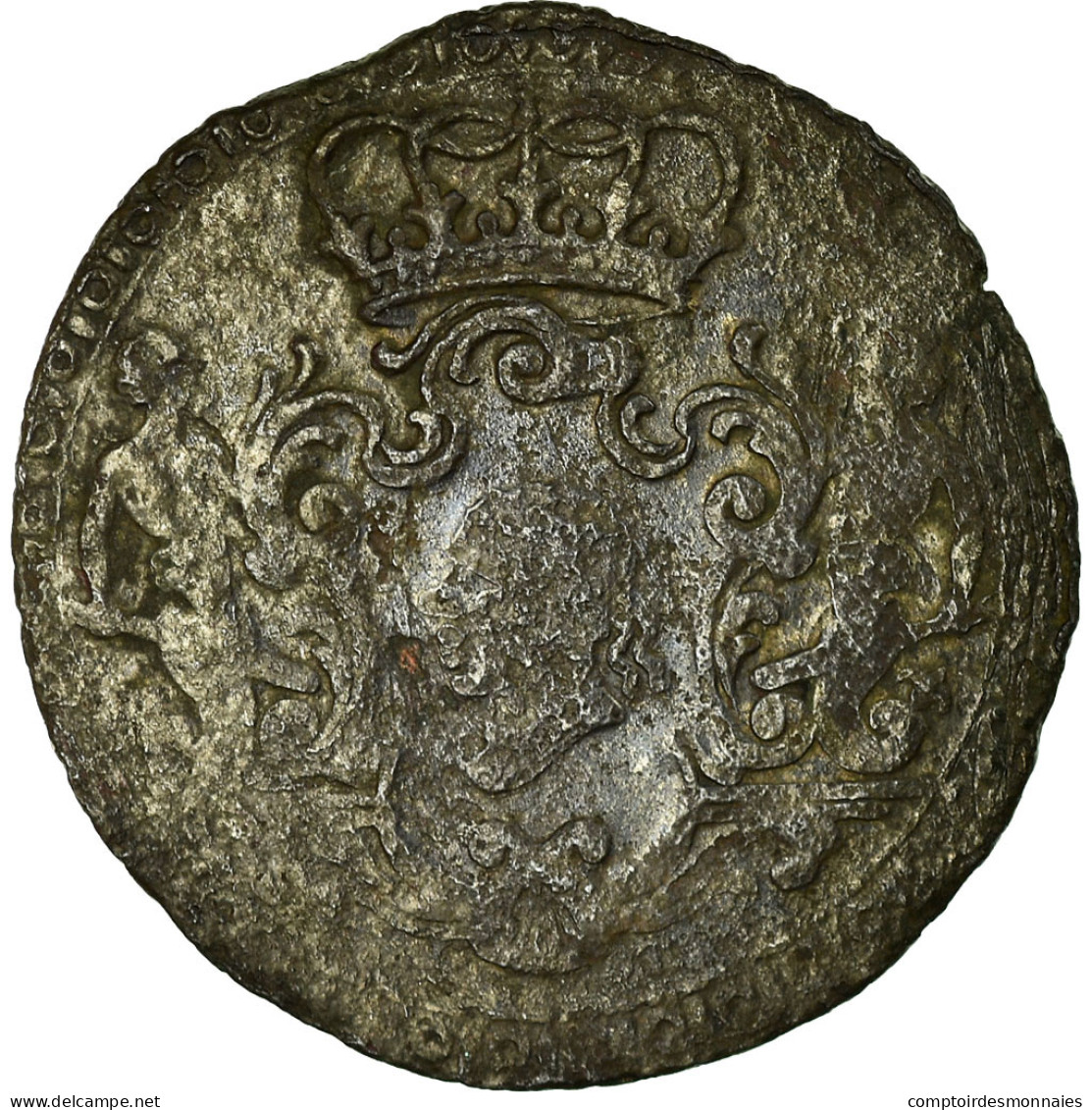 Monnaie, États Italiens, CORSICA, General Pasquale Paoli, 4 Soldi, 1764 - Corse (1736-1768)