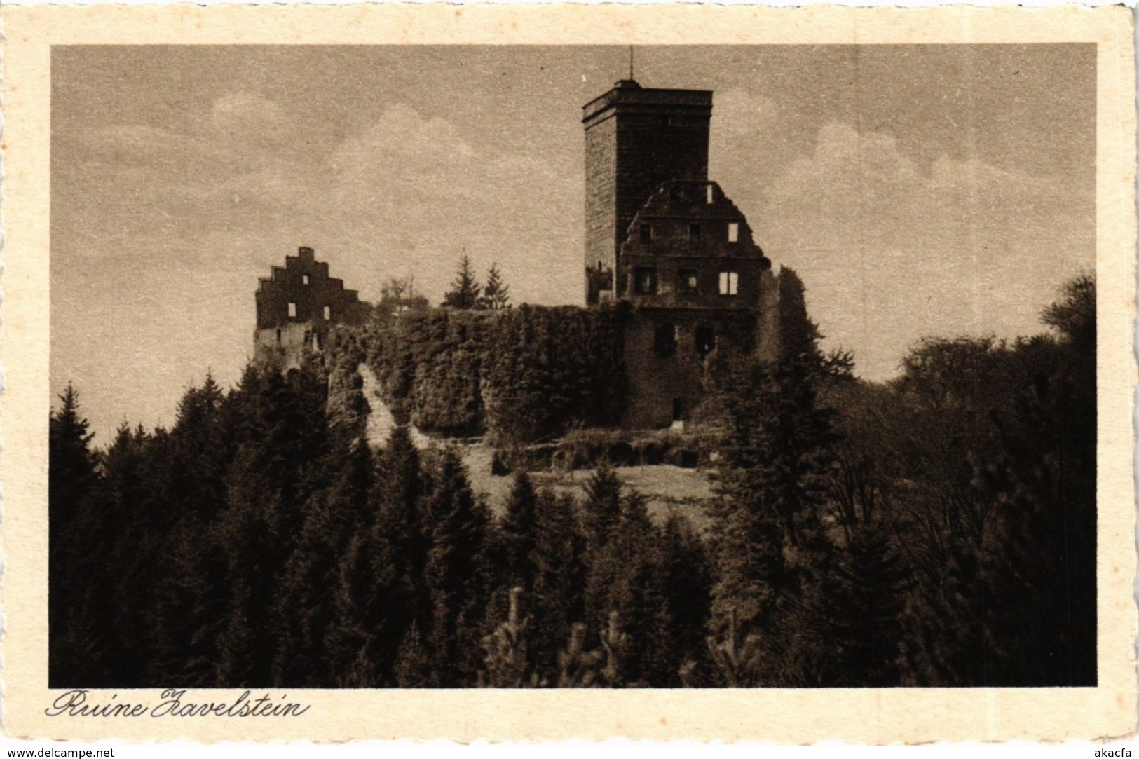 CPA AK Bad Teinach- Ruine Zavelstein GERMANY (908195) - Kaiserstuhl