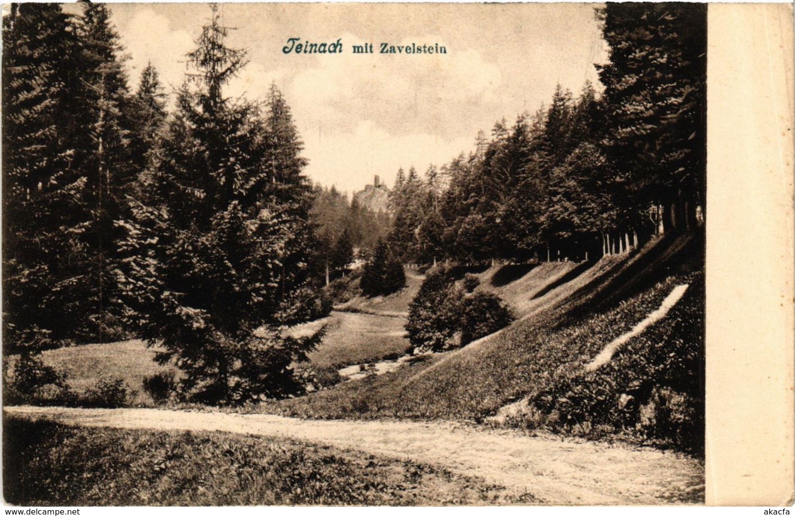 CPA AK Bad Teinach- Mit Zavelstein GERMANY (908199) - Kaiserstuhl