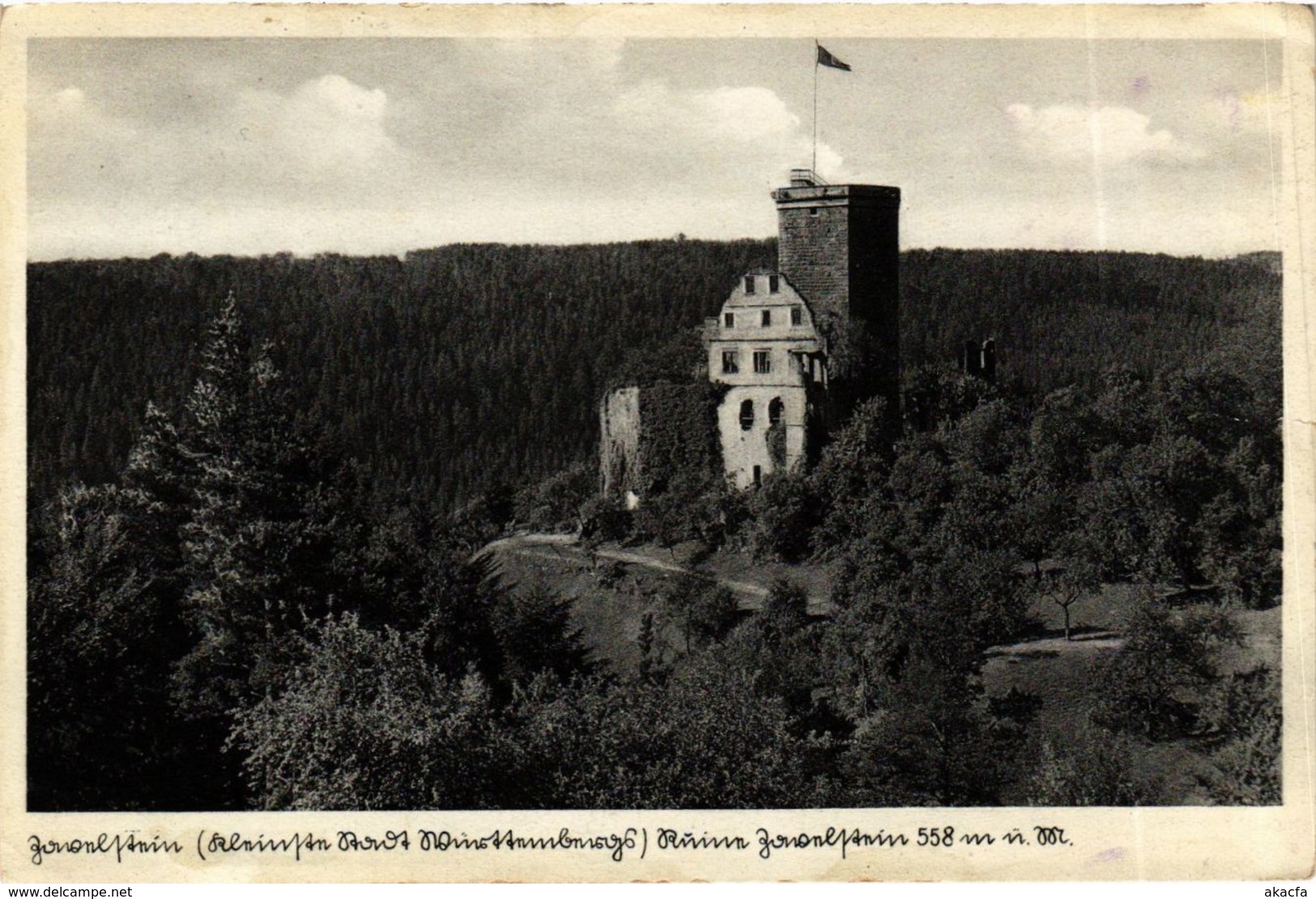 CPA AK Bad Teinach- Ruine Zavelstein GERMANY (908206) - Kaiserstuhl