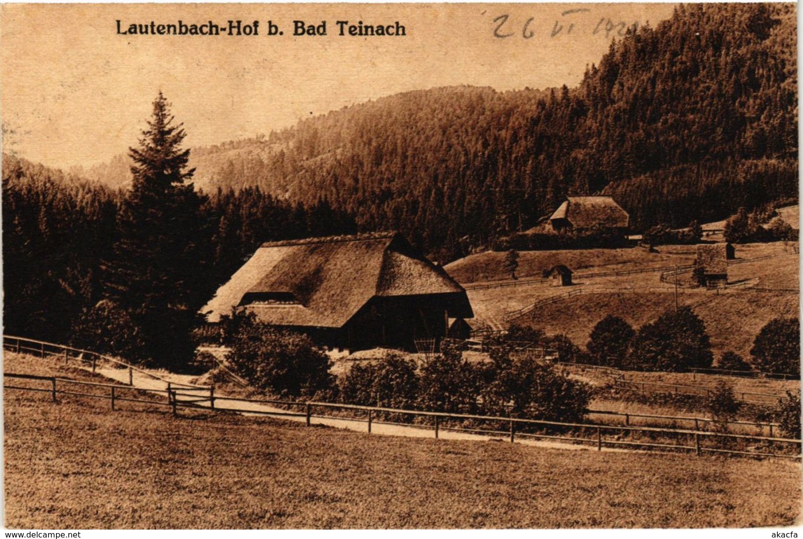 CPA AK Bad Teinach- Lautenbachhof GERMANY (908218) - Kaiserstuhl