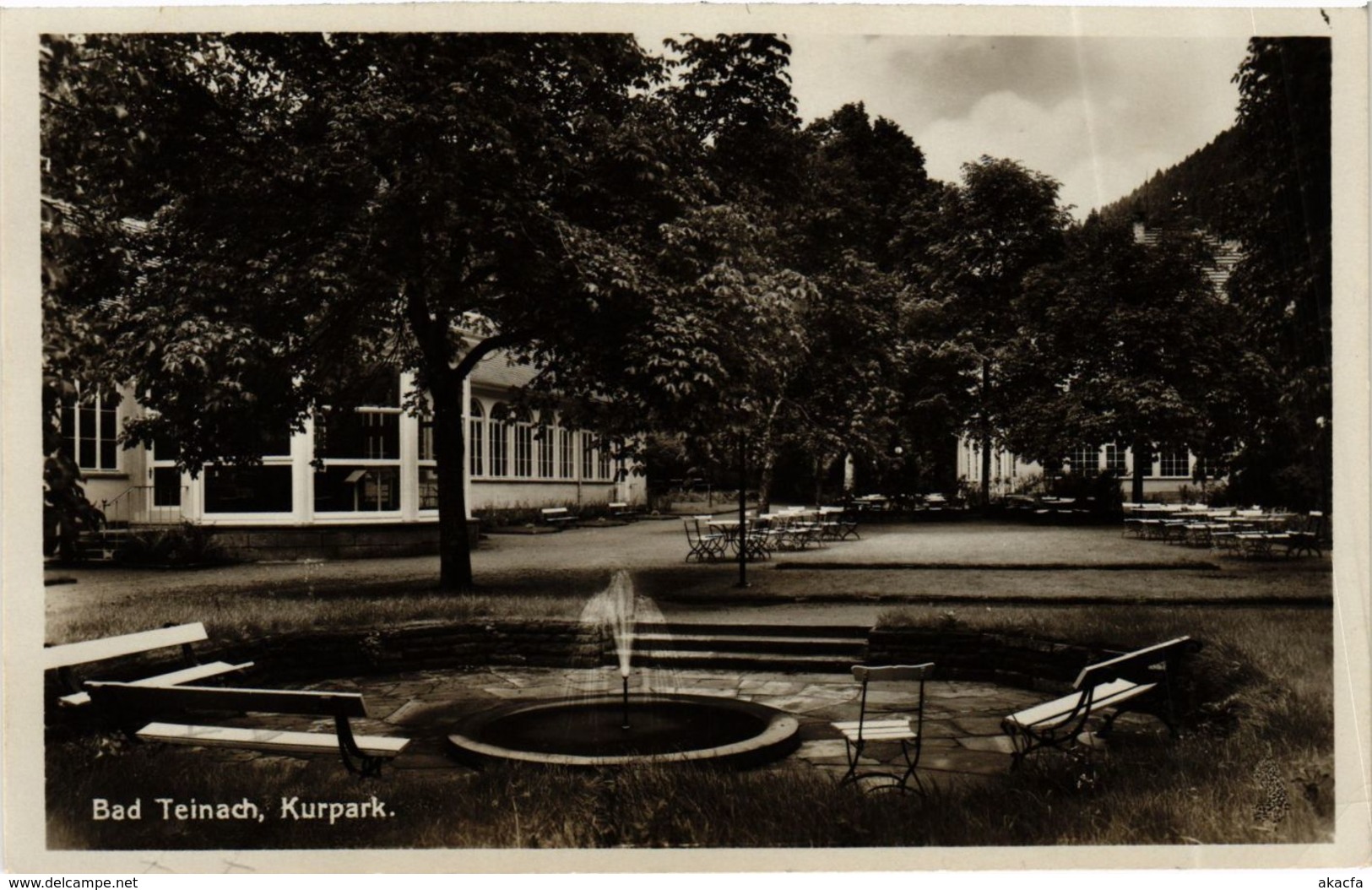 CPA AK Bad Teinach- Kurpark GERMANY (908225) - Kaiserstuhl