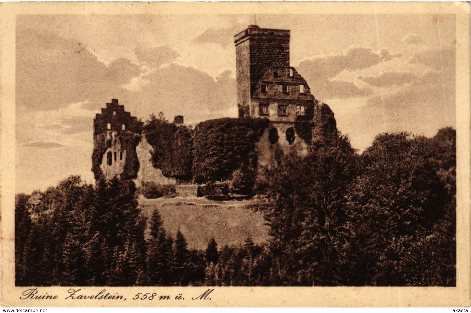 CPA AK Bad Teinach- Ruine Zavelstein GERMANY (908231) - Kaiserstuhl