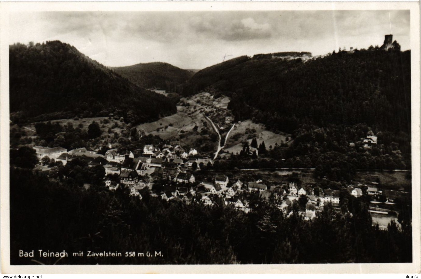 CPA AK Bad Teinach- Mit Zavelstein GERMANY (908233) - Kaiserstuhl