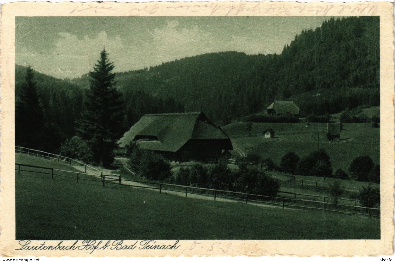 CPA AK Bad Teinach- Lautenbachhof GERMANY (908237) - Kaiserstuhl