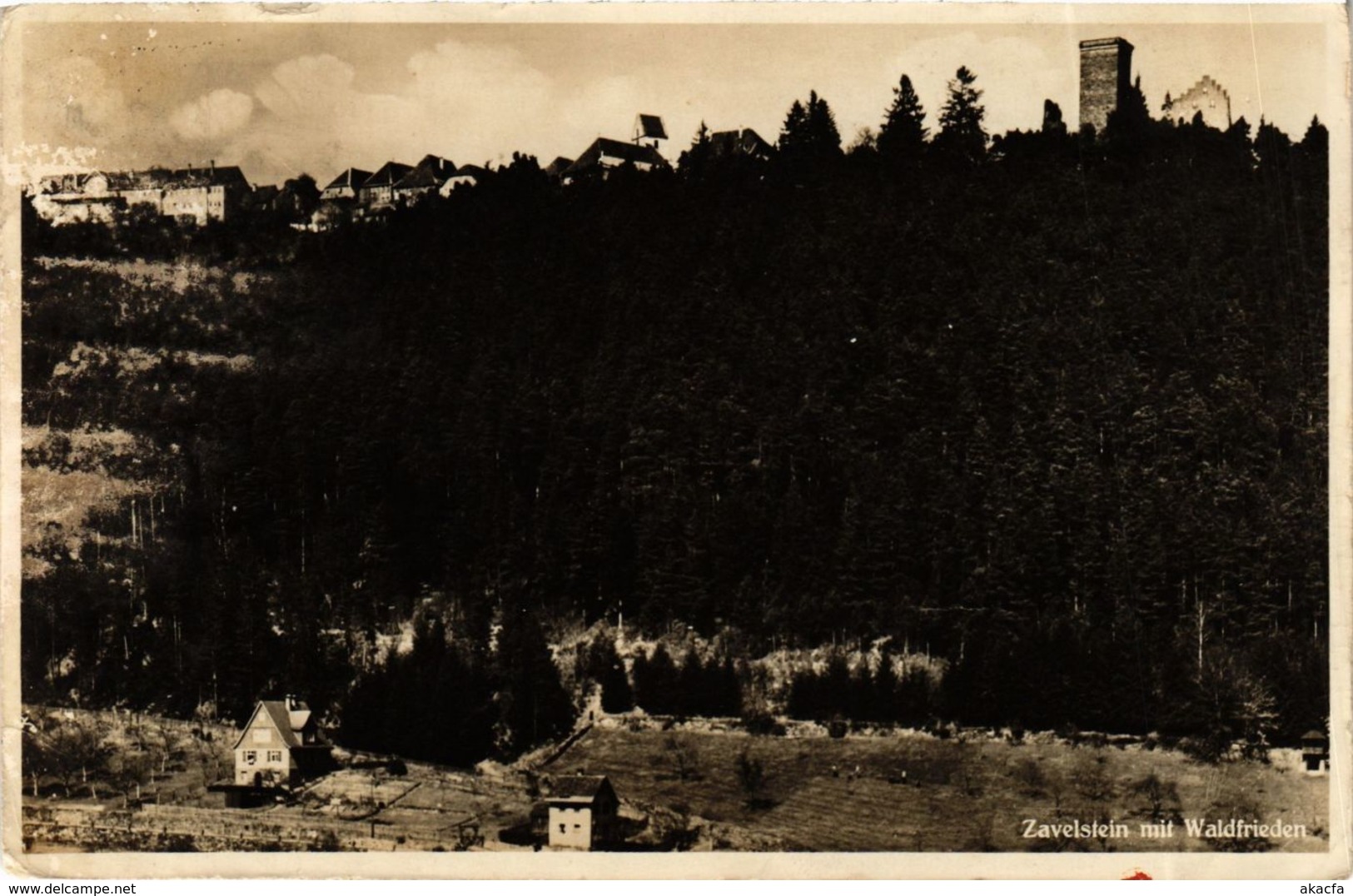 CPA AK Bad Teinach- Mit Waldfrieden GERMANY (908247) - Kaiserstuhl