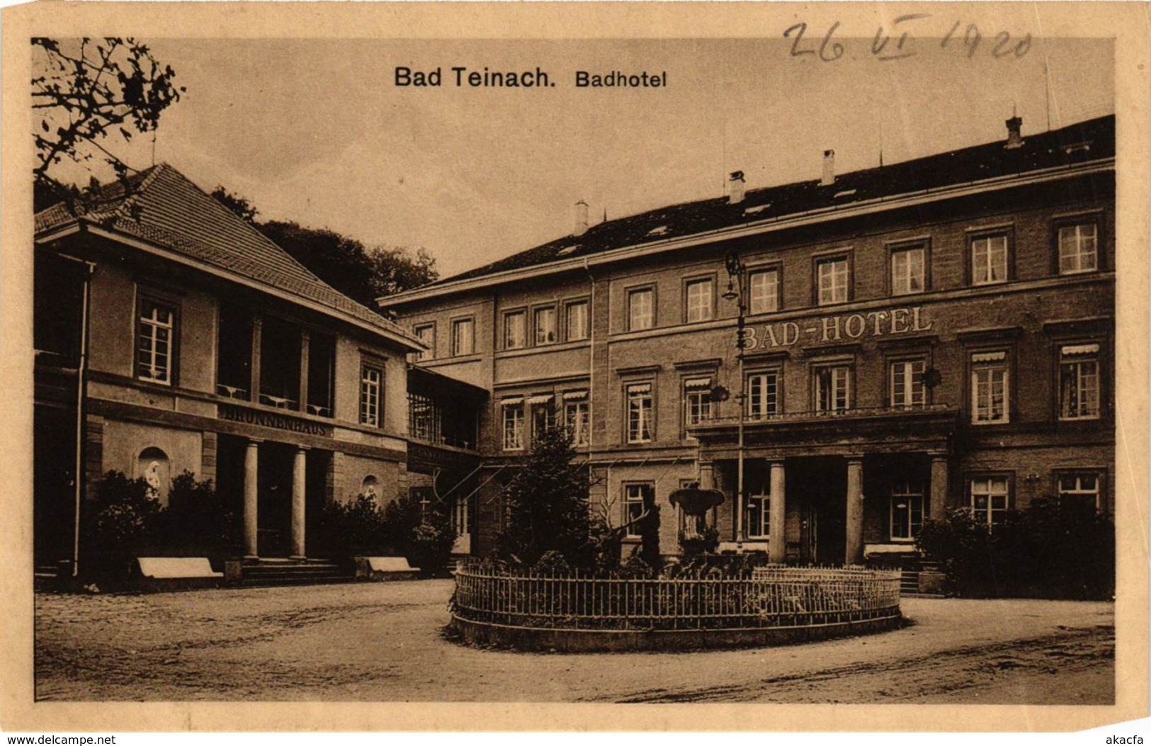 CPA AK Bad Teinach- Badhotel GERMANY (908250) - Kaiserstuhl