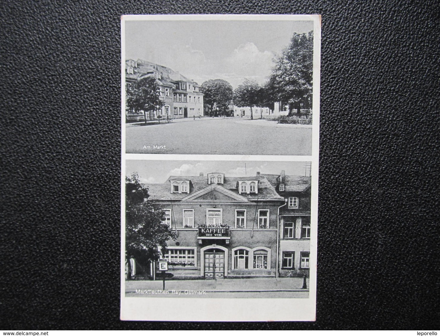 AK MARKTLEUTHEN B. Wunsiedel 1941 Bäckerei Schoberth /////  D*40810 - Wunsiedel