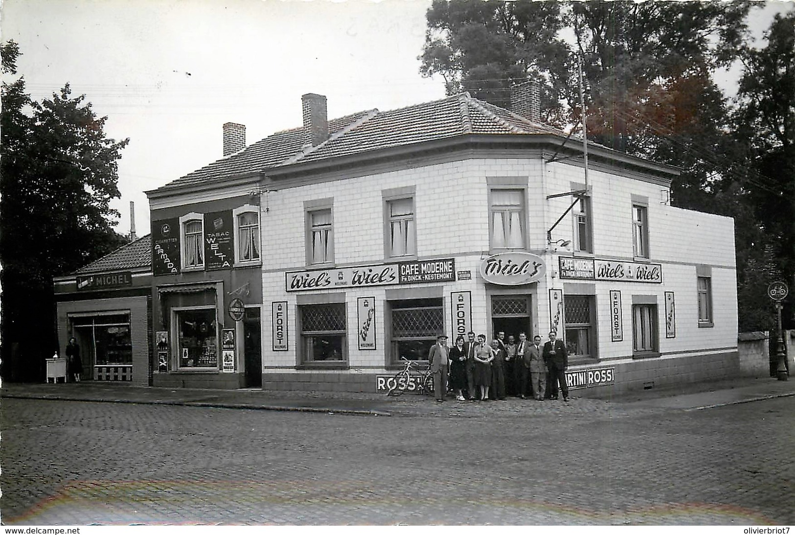 Braine-le-Château - Carte-Mère - Café Moderne Au Quatre-Bras - Braine-le-Château