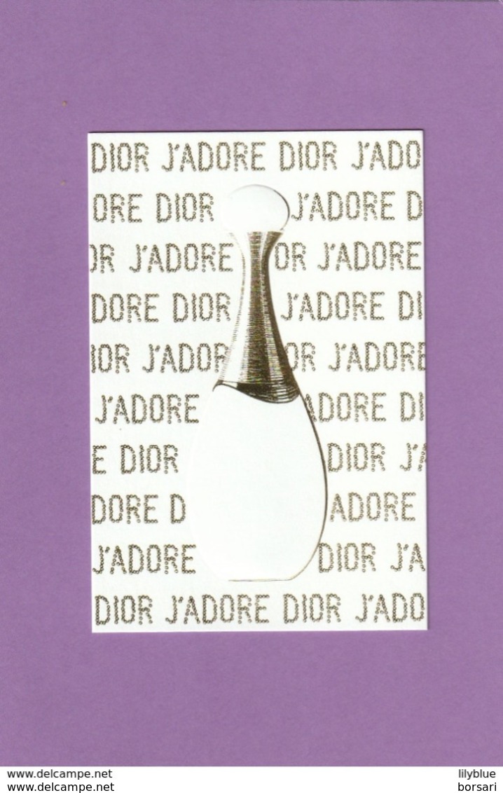 Carte De Dior - Modernes (à Partir De 1961)