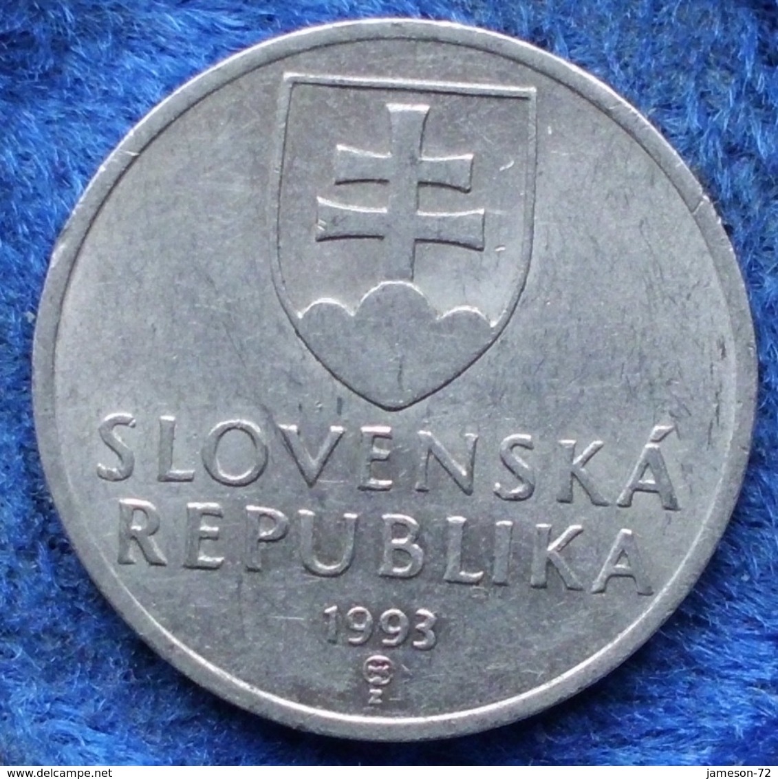 SLOVAKIA - 50 Haleru 1993 KM# 15 Republic (1993-2008) - Edelweiss Coins - Slowakei