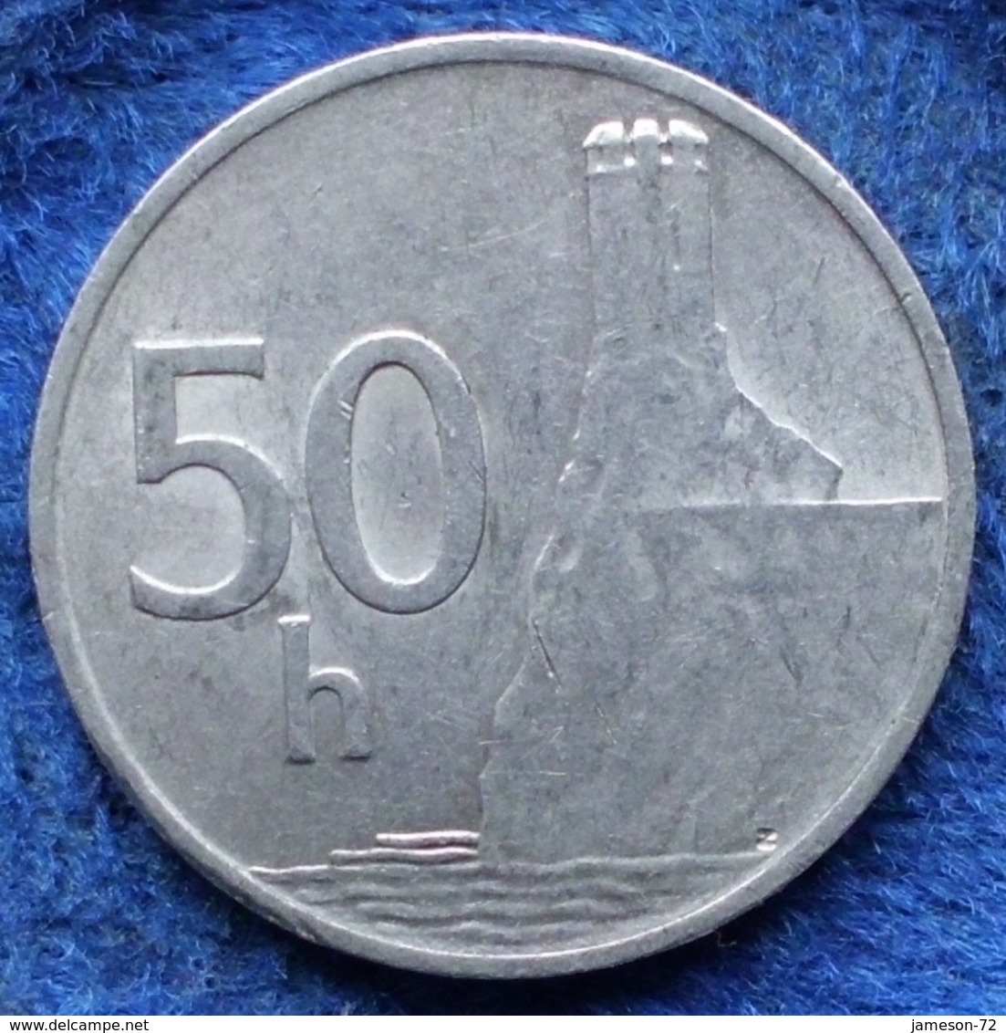 SLOVAKIA - 50 Haleru 1993 KM# 15 Republic (1993-2008) - Edelweiss Coins - Slowakei