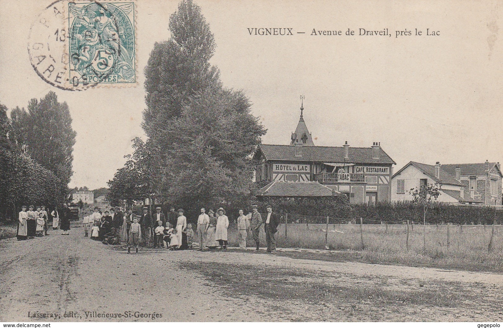 VIGNEUX Sur SEINE - Avenue De Draveil Près Le Lac - Vigneux Sur Seine