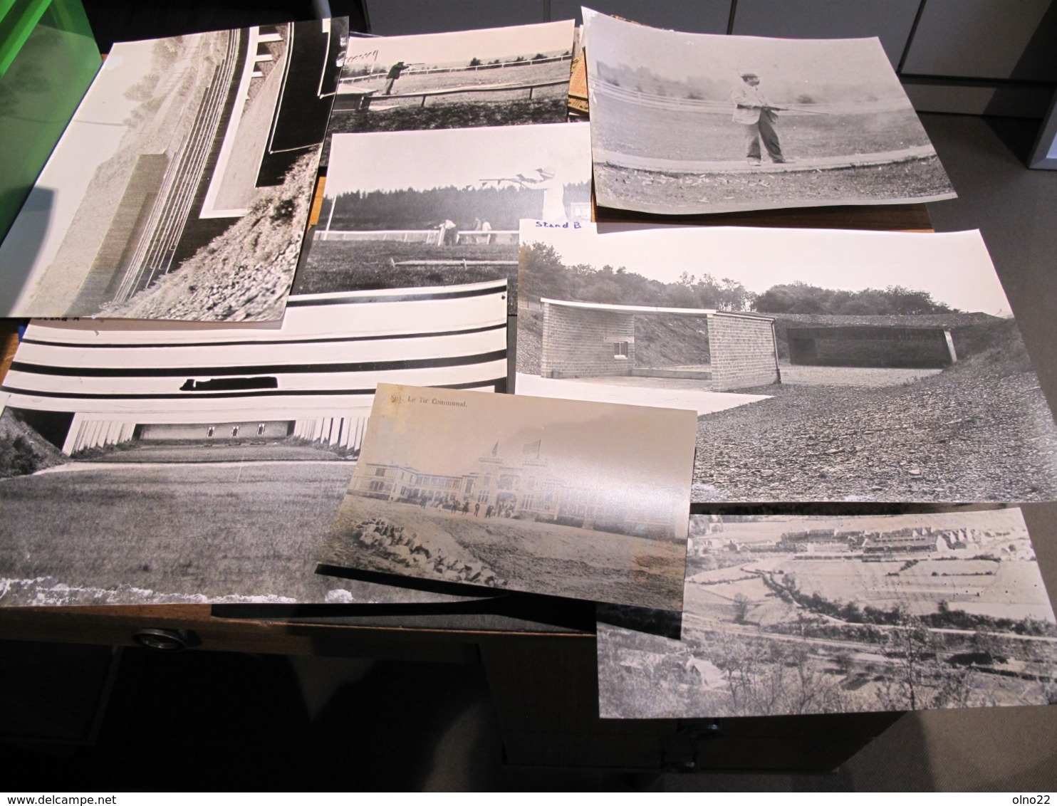 SPA-PHOTOS WW2 TROUPES ALLEMANDES-GARNISON BELGE PHOTOS COURSE HIPPIQUE/FUNERAILLES/STAND TIR-CARTE+divers Voir Scans - Documenti Storici