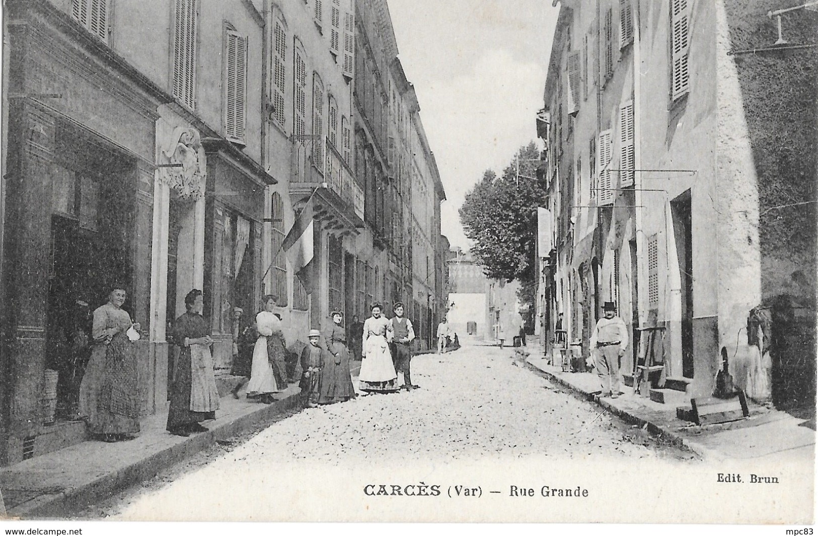 Carcès (Var) - Rue Grande - Carces