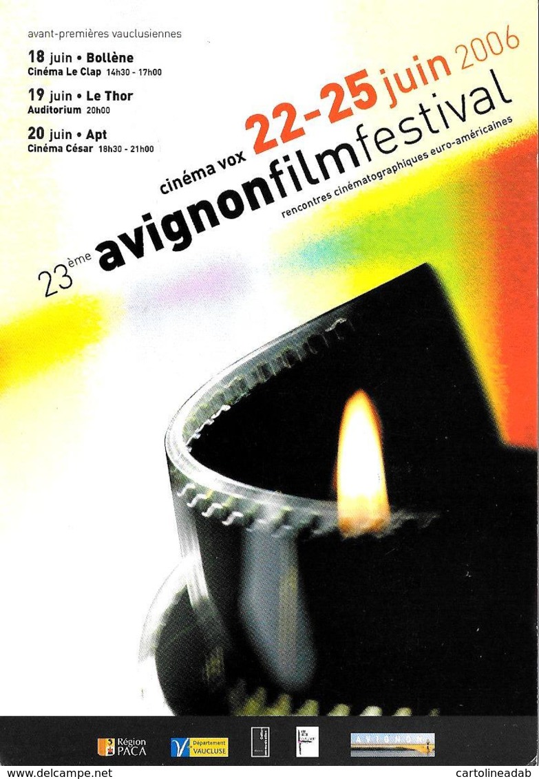 [MD4020] CPM - CINEMA - AVIGNON FILM FESTIVAL 2006 - PERFETTE - NV - Altri & Non Classificati