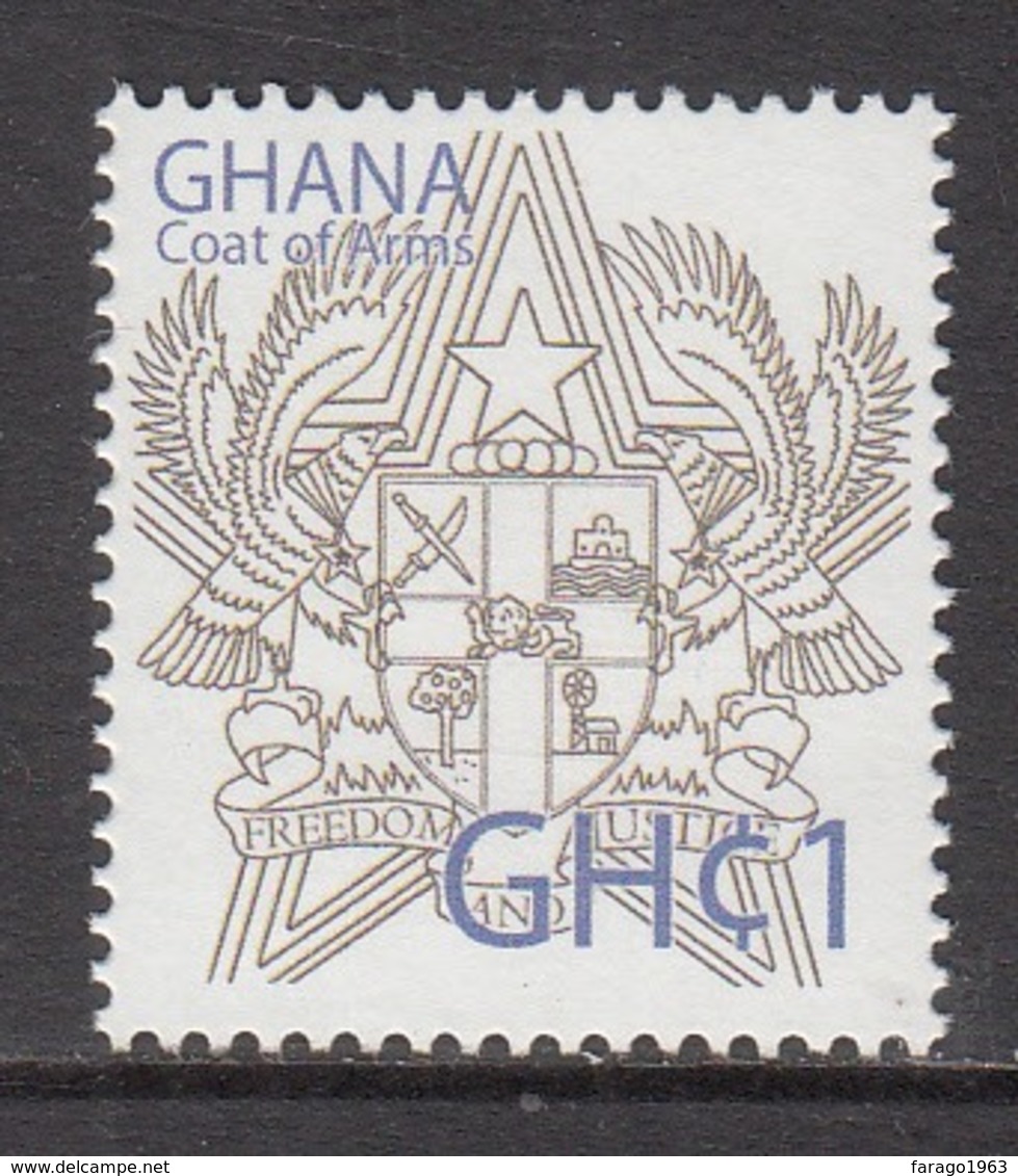 2009 Ghana Coat Of Arms Complete Set Of 1   MNH - Ghana (1957-...)