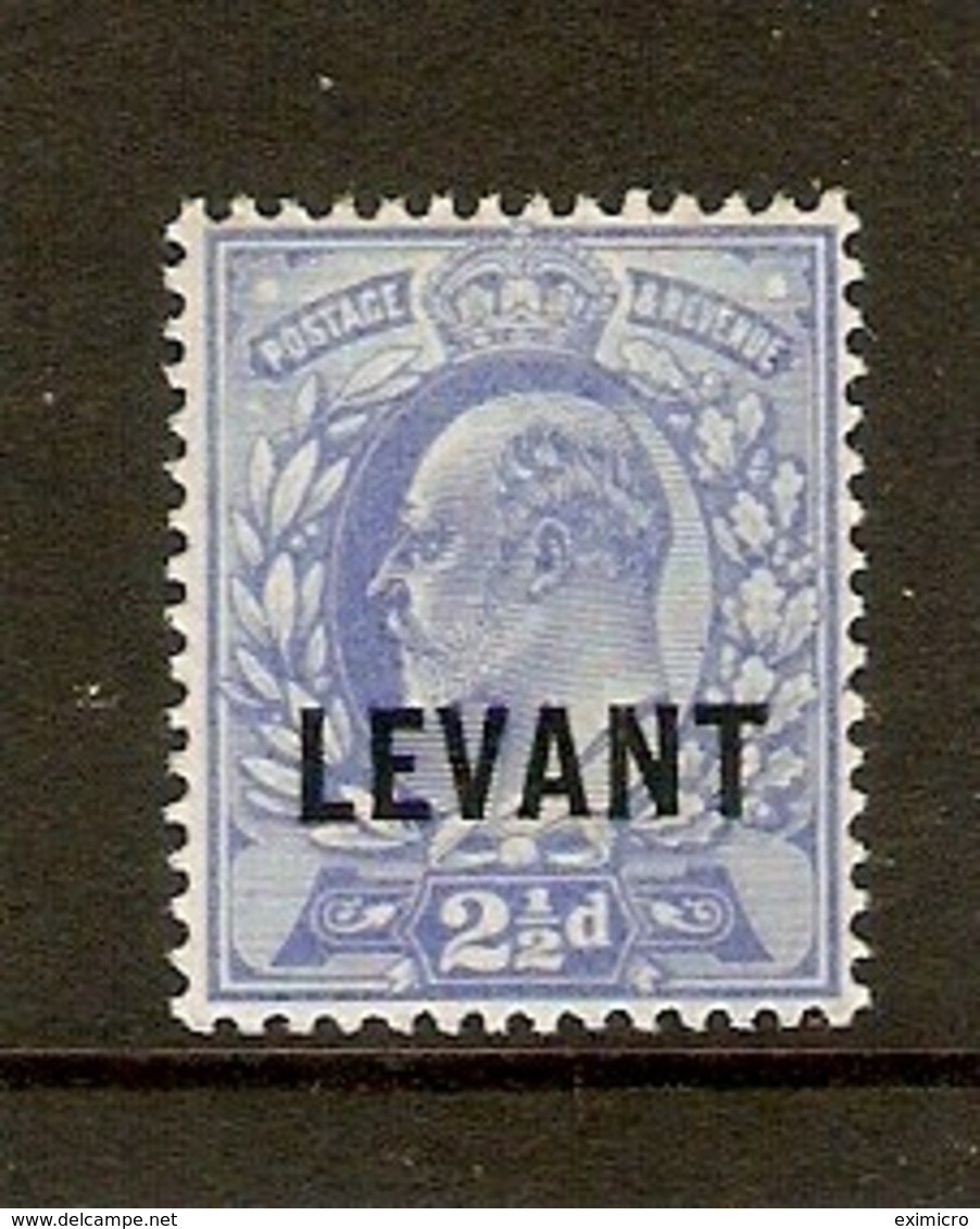 BRITISH LEVANT 1905 2½d SG L5 UNMOUNTED MINT Cat £8.50 - British Levant