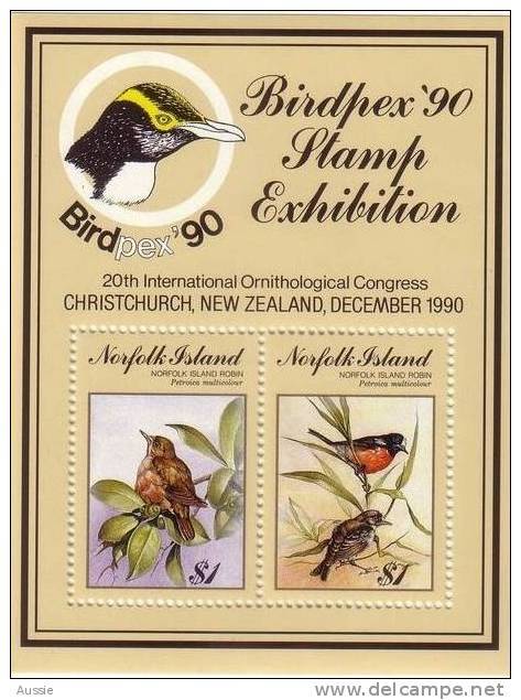 Norfolk Islands Yvertn° Bloc 13 *** MNH Cote 8 Euro Faune Oiseaux Vogels Birds - Norfolkinsel