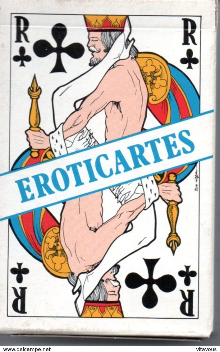 EROTICARTES érotisme érotic érotique Femmes  Jeu  De 54 Cartes Illustrées Joker TBE - 54 Cards