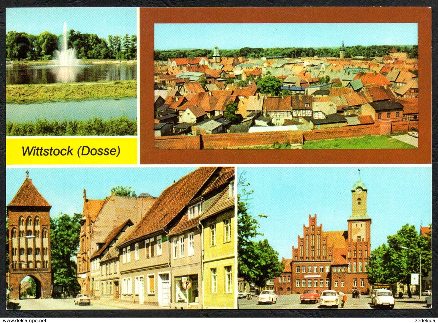 C9674 - TOP Wittstock Dosse - Bild Und Heimat Reichenbach Verlag - Wittstock