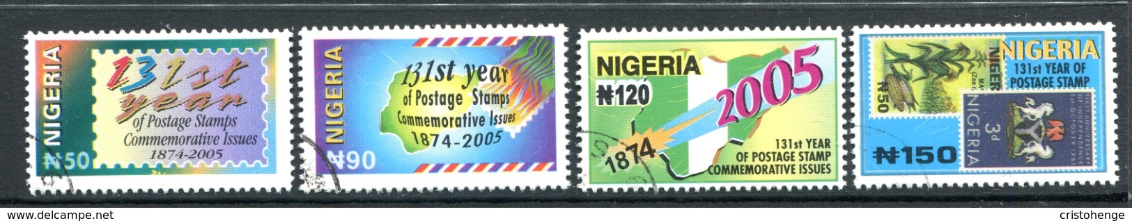 Nigeria 2005 131st Year Of Commemorative Postage Stamps Set Used (SG 823-826) - Nigeria (1961-...)