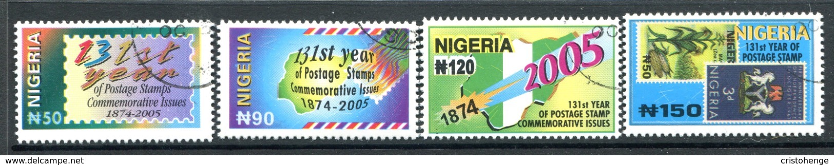 Nigeria 2005 131st Year Of Commemorative Postage Stamps Set Used (SG 823-826) - Nigeria (1961-...)