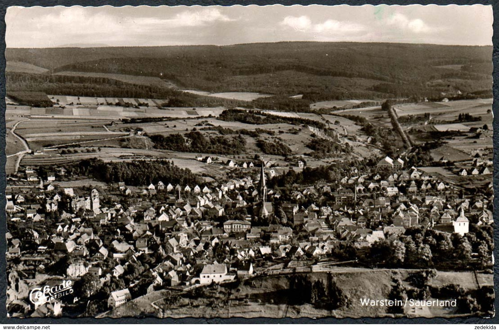 A8154 - Warstein - Luftbild Luftaufnahme - H. Teutenberg - Warstein