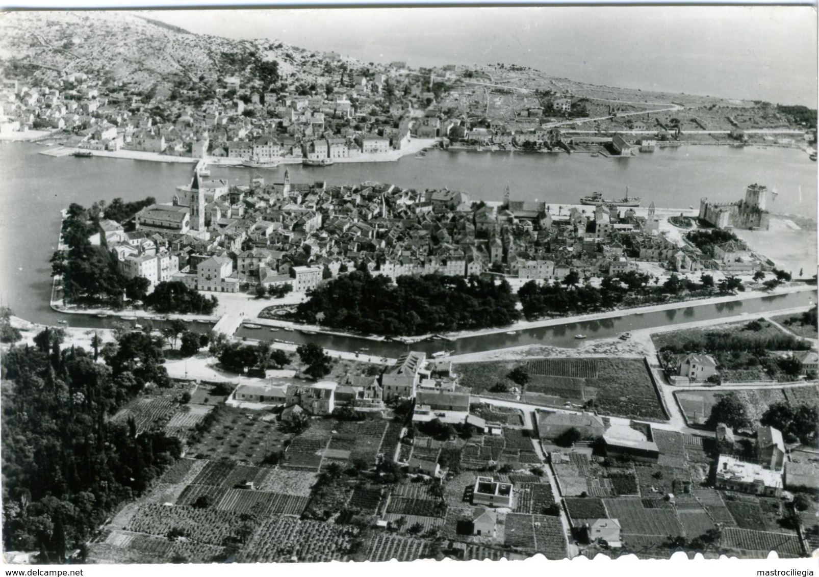 HRVATSKA  CROAZIA  TROGIR  TRAU  Aerial Panorama - Croazia