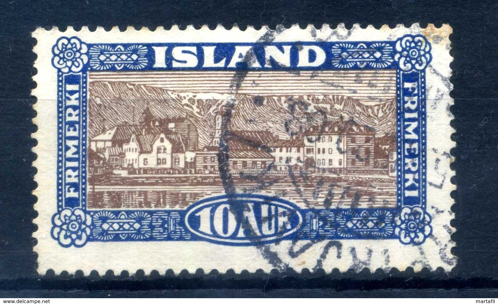 1925 ISLANDA N.116 USATO - Usati