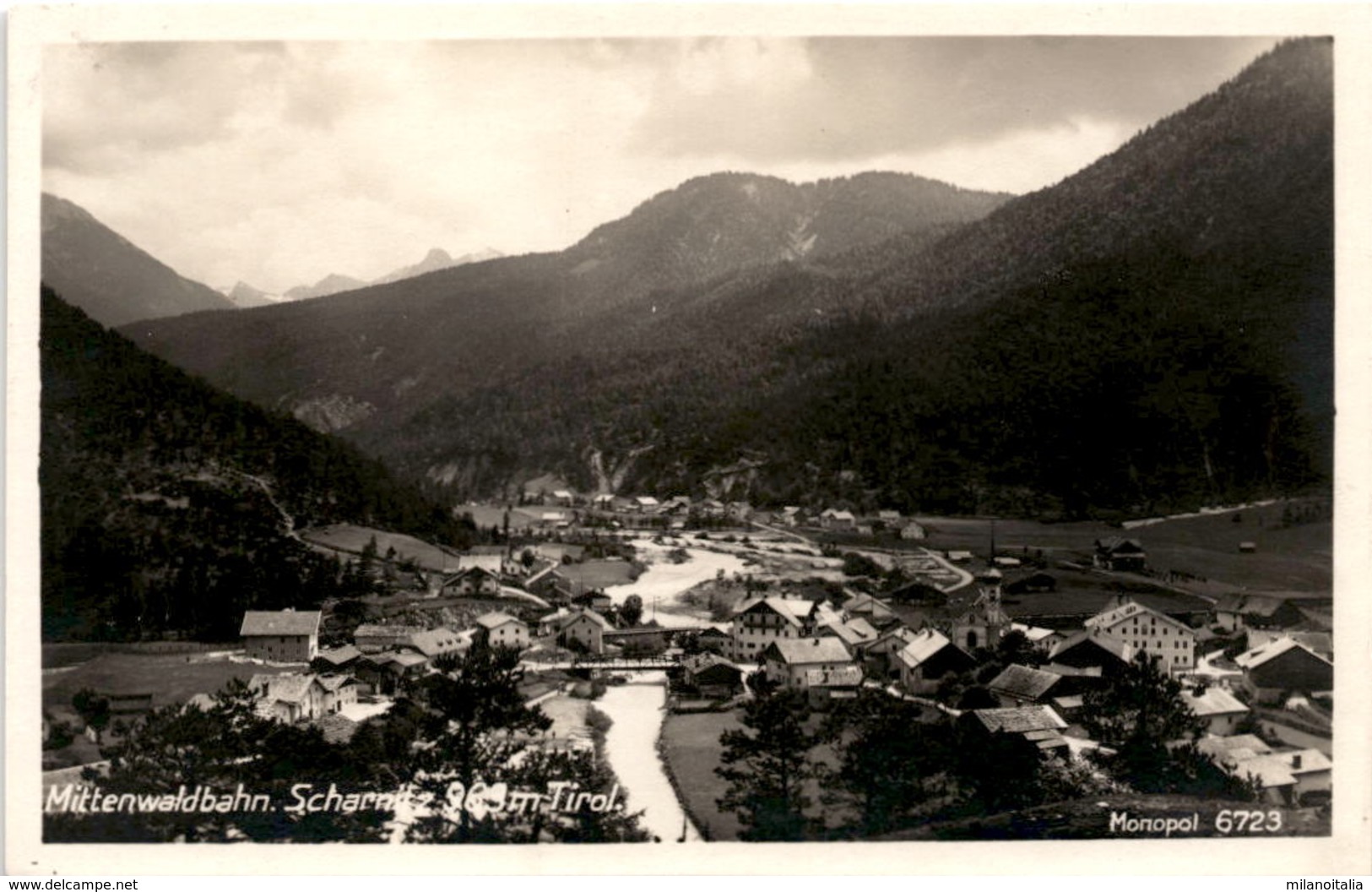 Mittenwaldbahn - Scharnitz In Tirol (6723) - Scharnitz