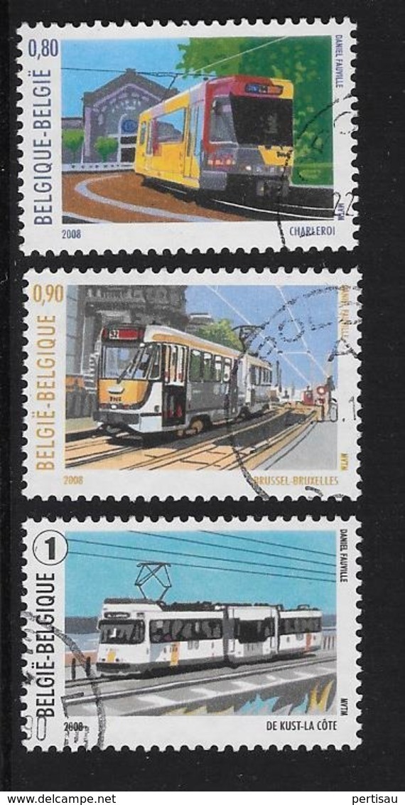 Trams - Used Stamps