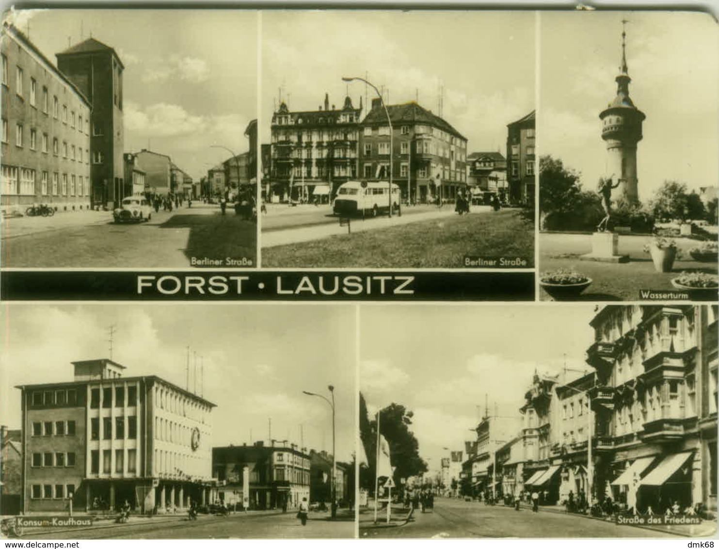 AK GERMANY - FORST - LAUSITZ - VIEWS - FOTO BILD UND HEIMOT - 1950s (BG6057) - Forst