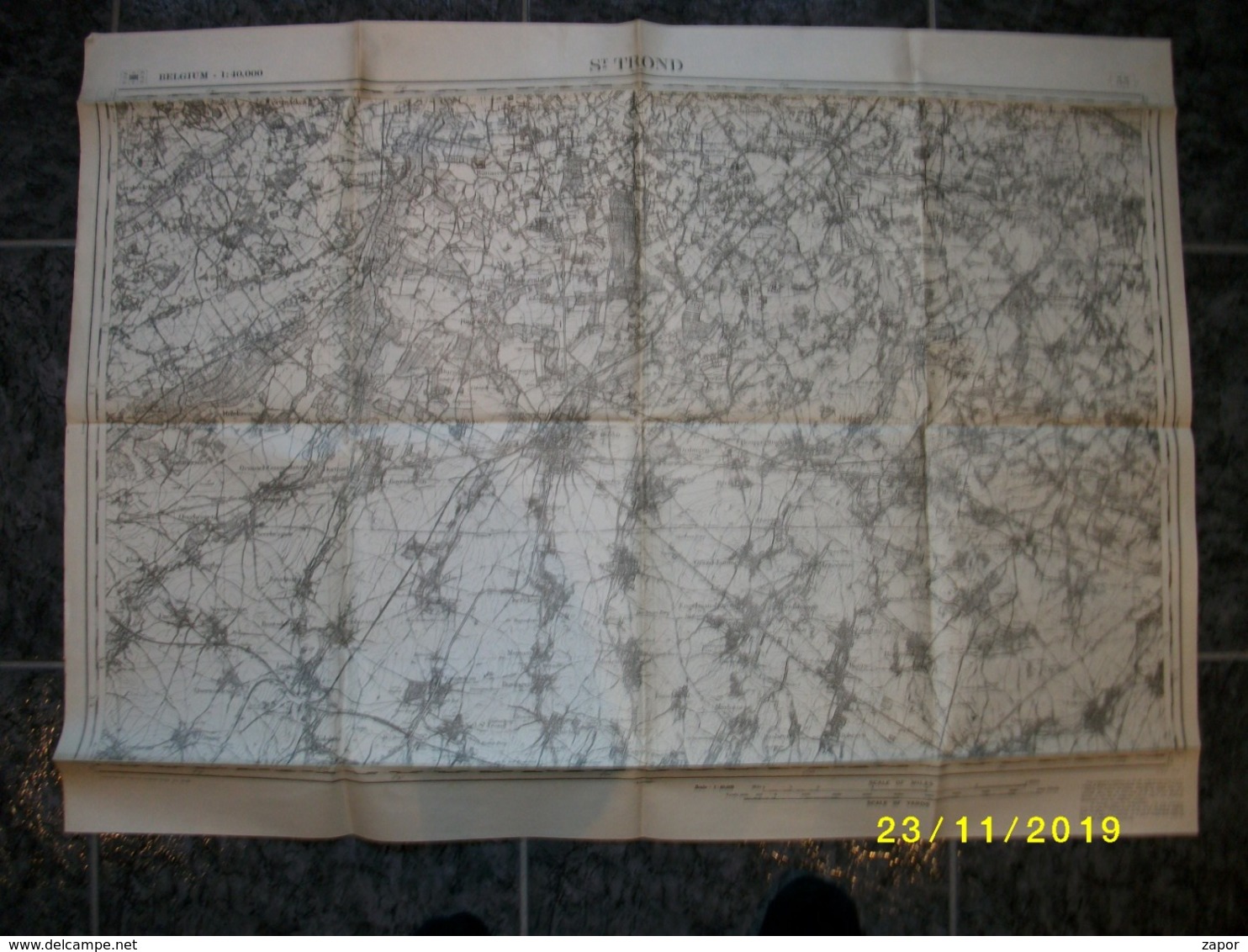Topografische / Stafkaart Van Sint-Truiden (Geetbets - Rummen - Kortessem - Alken - Ulbeek - Gingelom - Kerkom) - Cartes Topographiques