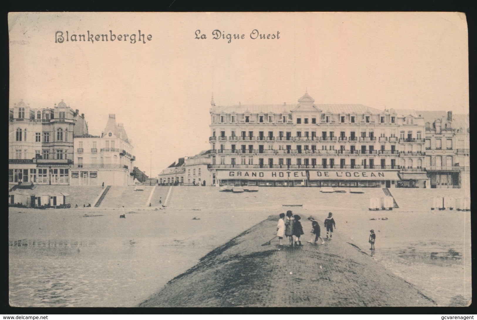 BLANKENBERGE   LA DIGUE OUEST - Blankenberge