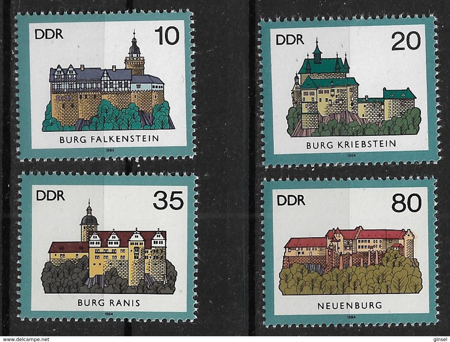 DDR  2910-2913 ** - Unused Stamps