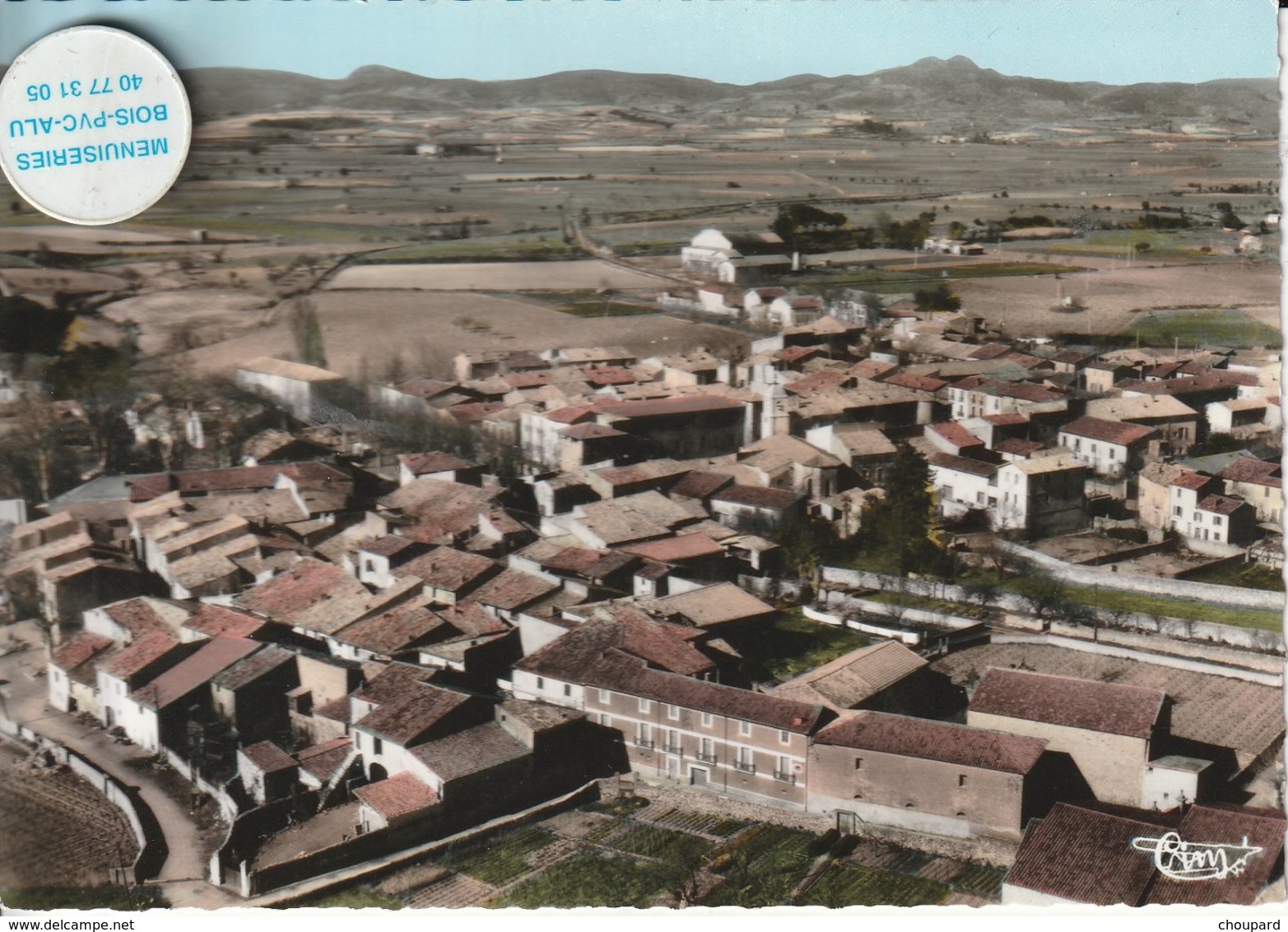 34 - Très Belle Carte Postale Semi Moderne Dentelée De  CANET   Vue Aérienne - Otros & Sin Clasificación