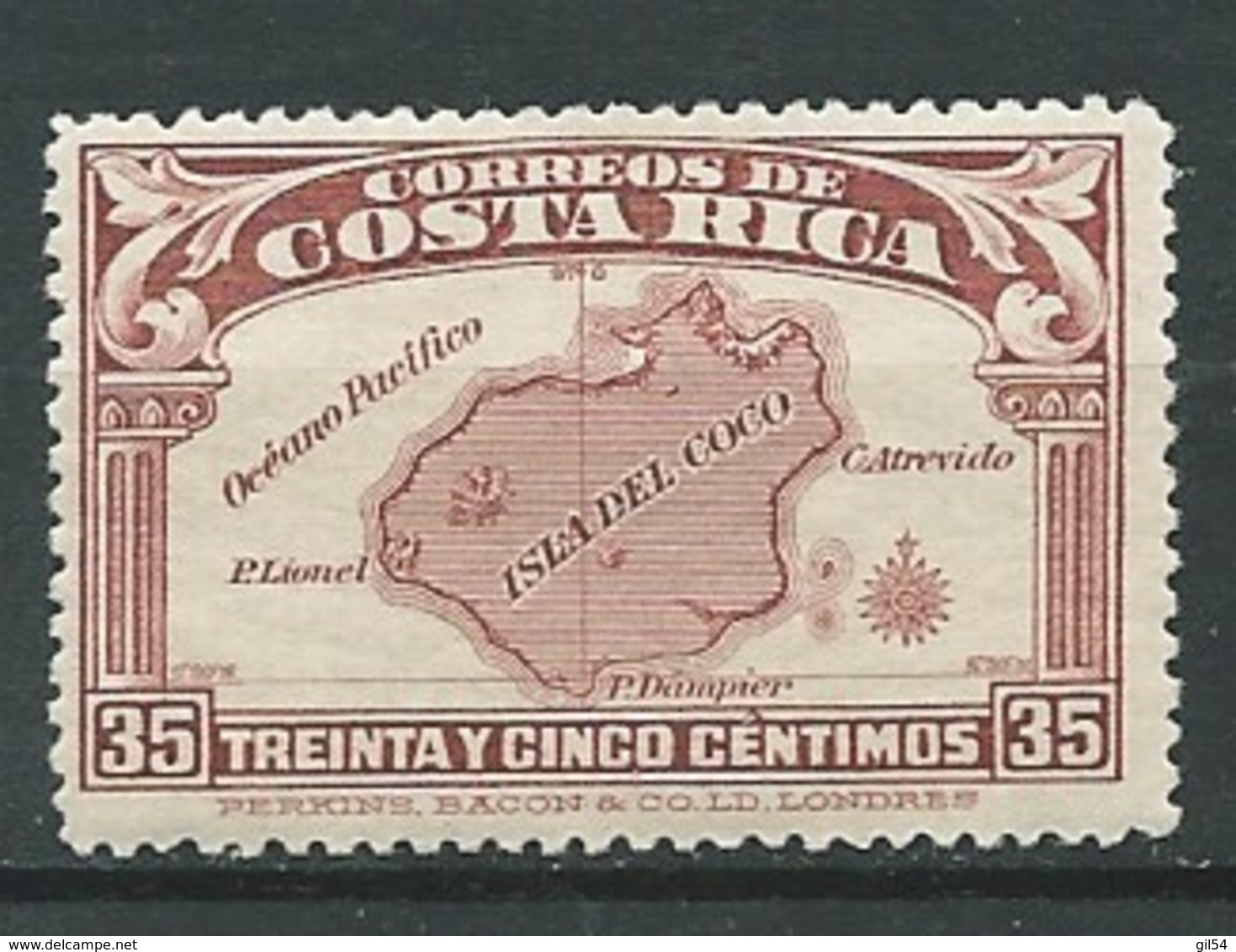 Costa Rica    -  Yvert N°  167 *   Az 27533 - Costa Rica