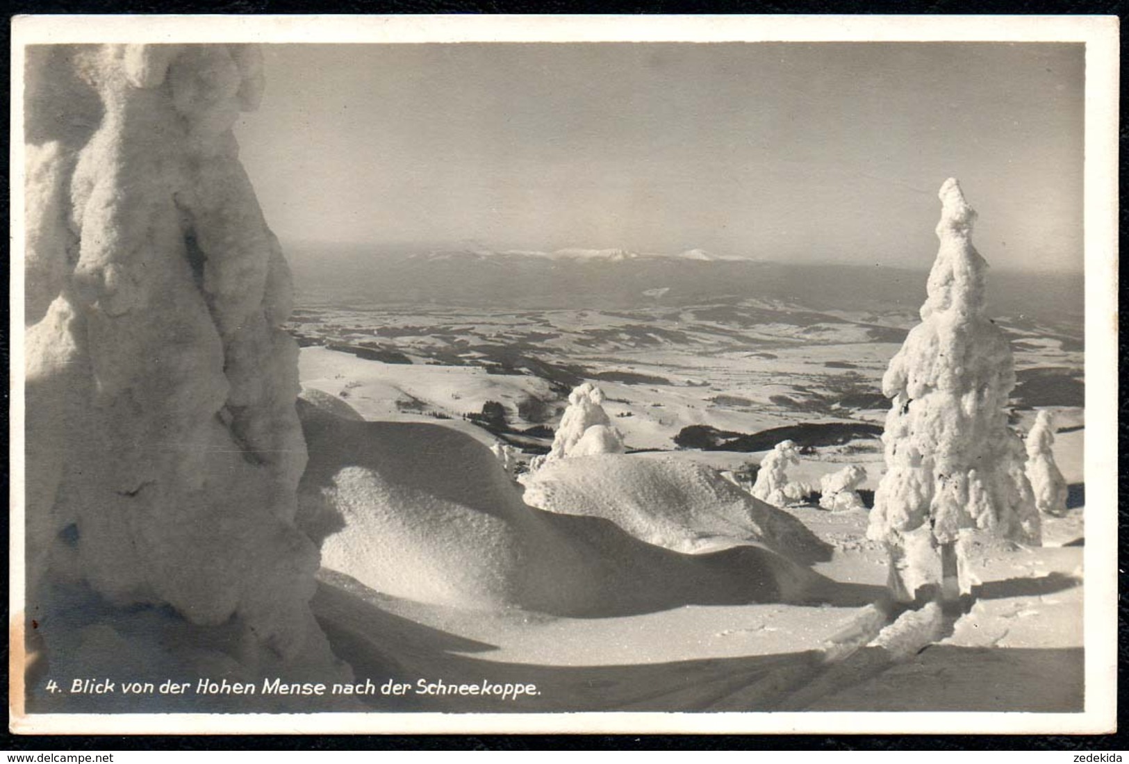 C9691 - Hohe Mense Nach Schneekoppe Böhmen - Foto Kleiner - Bad Reinerz - Böhmen Und Mähren