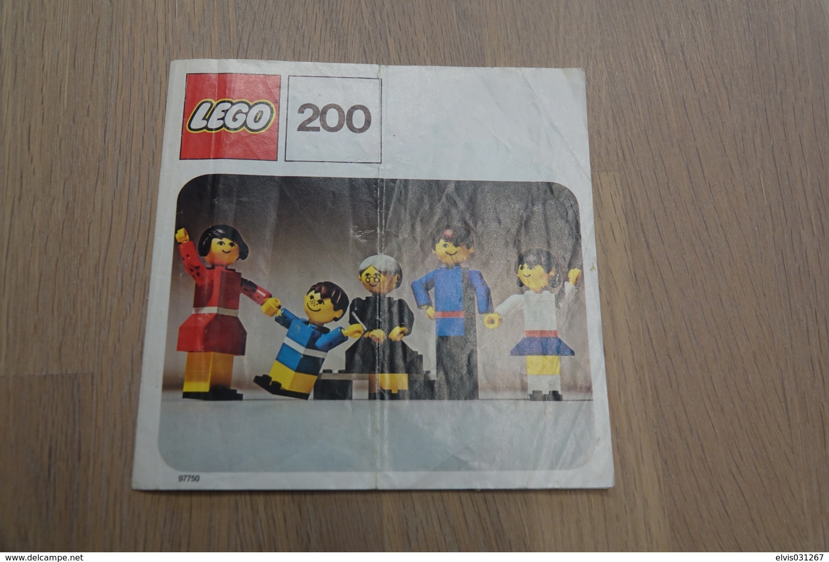 LEGO - 200 INSTRUCTION MANUAL - Original Lego 1974 - Vintage - Catalogi