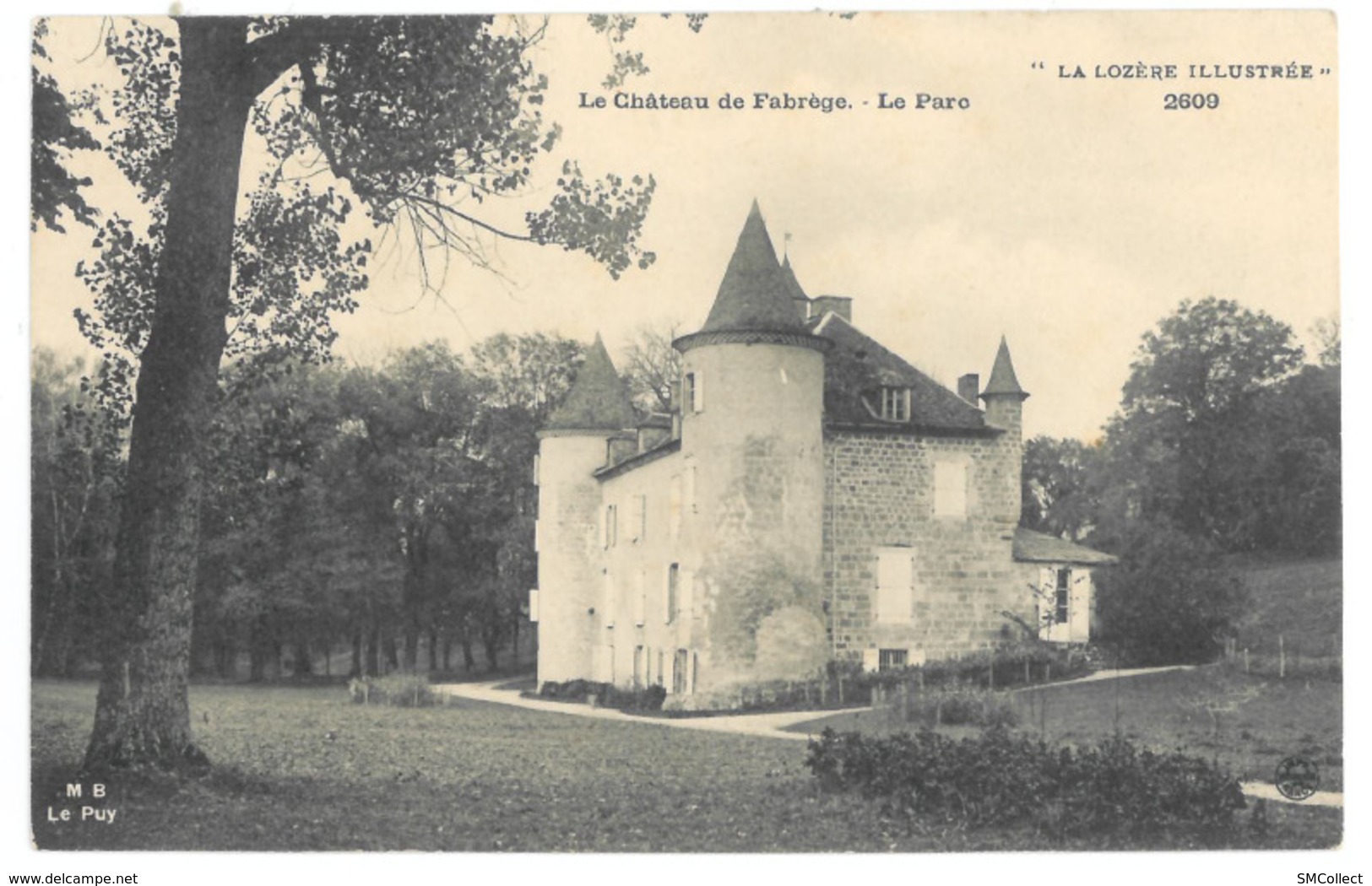 48 Auroux. Le Chateau De Fabrège, Le Parc (10144 ) - Other & Unclassified