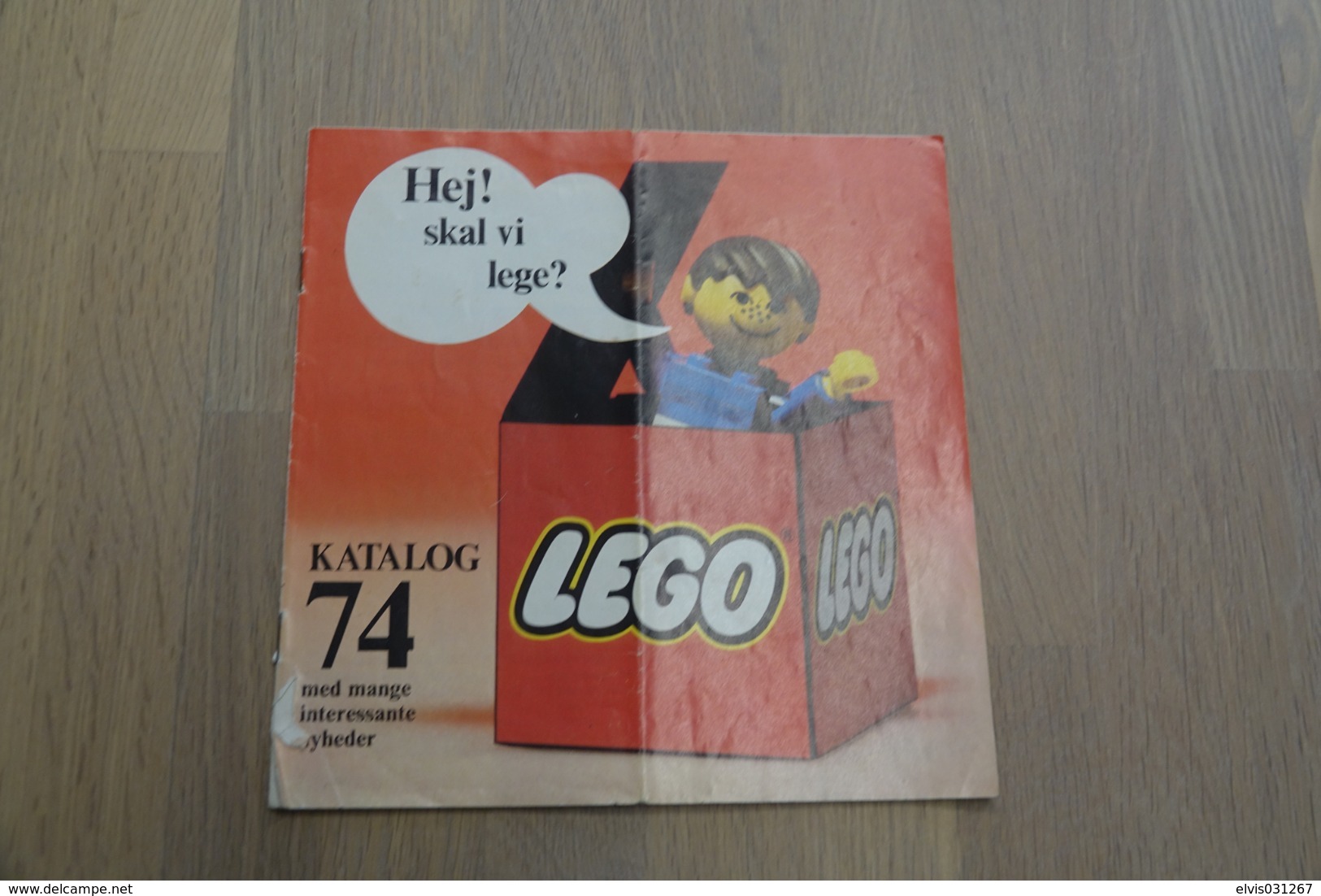 LEGO - CATALOG 1974 - Original Lego 1974 - Vintage - DE - Big - Catálogos